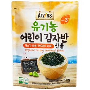 Rong biển rắc cơm Alvins vị rau củ