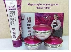 SHUIJINGBAI - Thủy Tinh Bạch Hồng .Bộ kem đặc trị nám, tàn nhang, dưỡng trắng da cao cấp Hàn Quốc