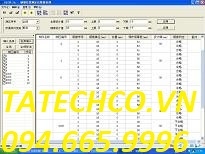 BANG PHAN TICH CÔT THEP BE TONG