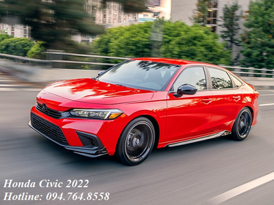 Siêu phẩm Honda Civic 2022 sẽ ra mắt tại Honda Ôtô Hà Tĩnh 5S vào ngày 19 tháng 2 này