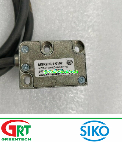 Siko MSK200/1-0107 | Cảm biến vị trí thước từ Siko MSK200/1-0107 | Magnectic Sensor Siko MSK200/1-0107