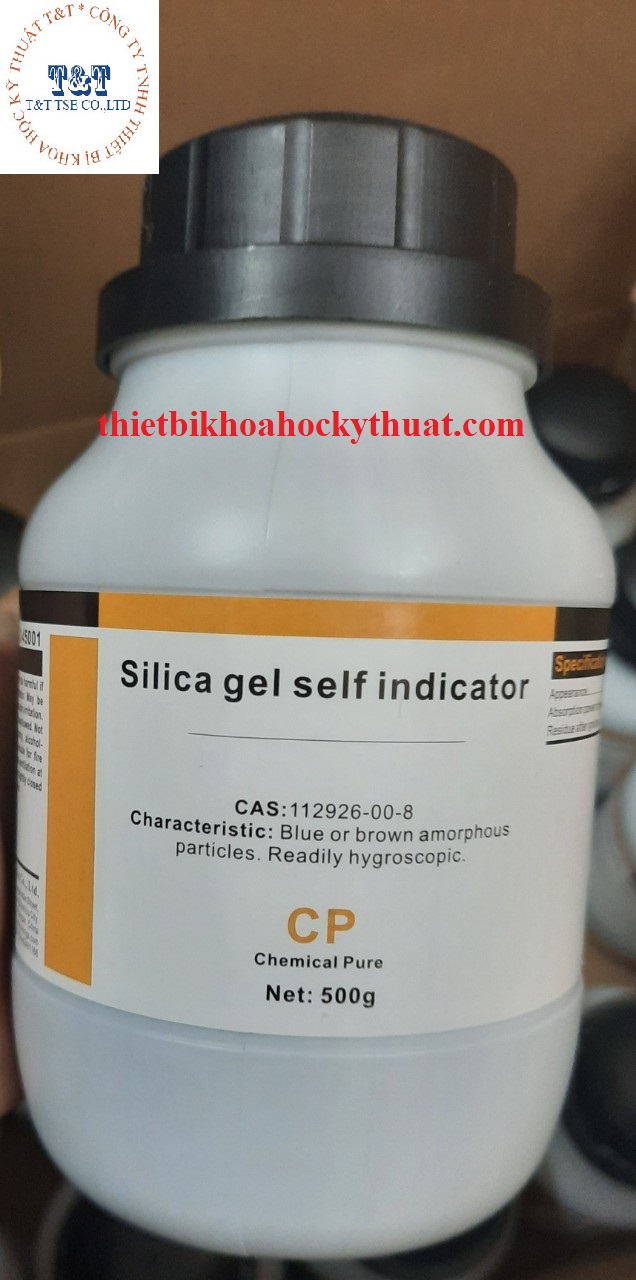 Silicagel self indicator hạt hút ẩm màu xanh
