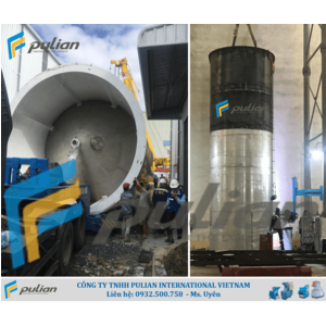 GIA CÔNG LẮP ĐẶT SILO - 250M3