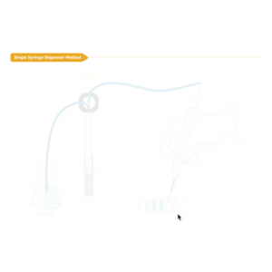 ML620-DIS Microlab 600 B Advance Single Syringe Dispenser