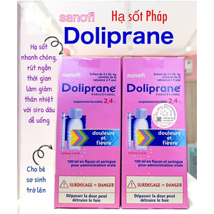 Siro hạ sốt Doliprane Pháp 🇫🇷 date 2026
