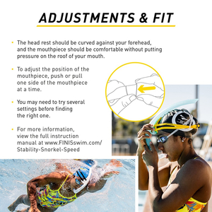 ỐNG THỞ BƠI HỔN HỢP FINIS STABILITY (STABILITY SNORKEL)