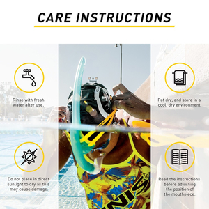 ỐNG THỞ BƠI HỔN HỢP FINIS STABILITY (STABILITY SNORKEL)
