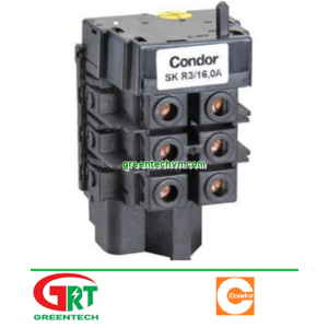 SK R3/10 6,3-10A | Condor | Rơle nhiệt | Over load relay | Condor Vietnam | Greentech Vietnam