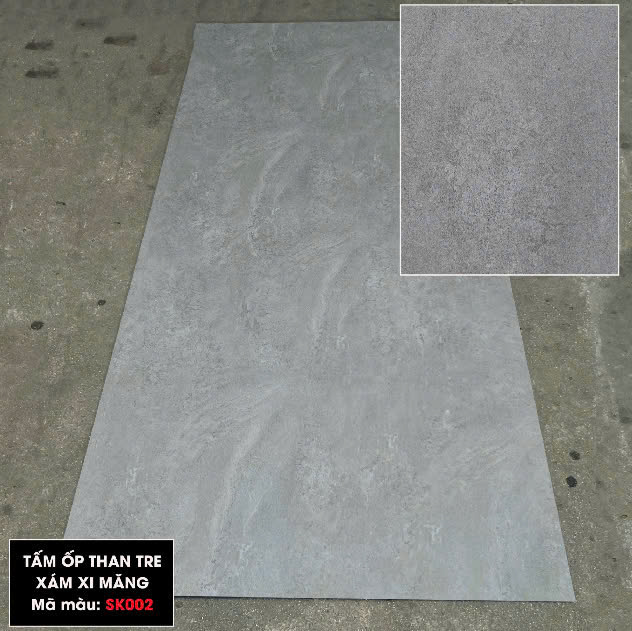 Tấm ốp sợi than tre GREENSK- XI MĂNG 8mm TẠI THANH HOÁ