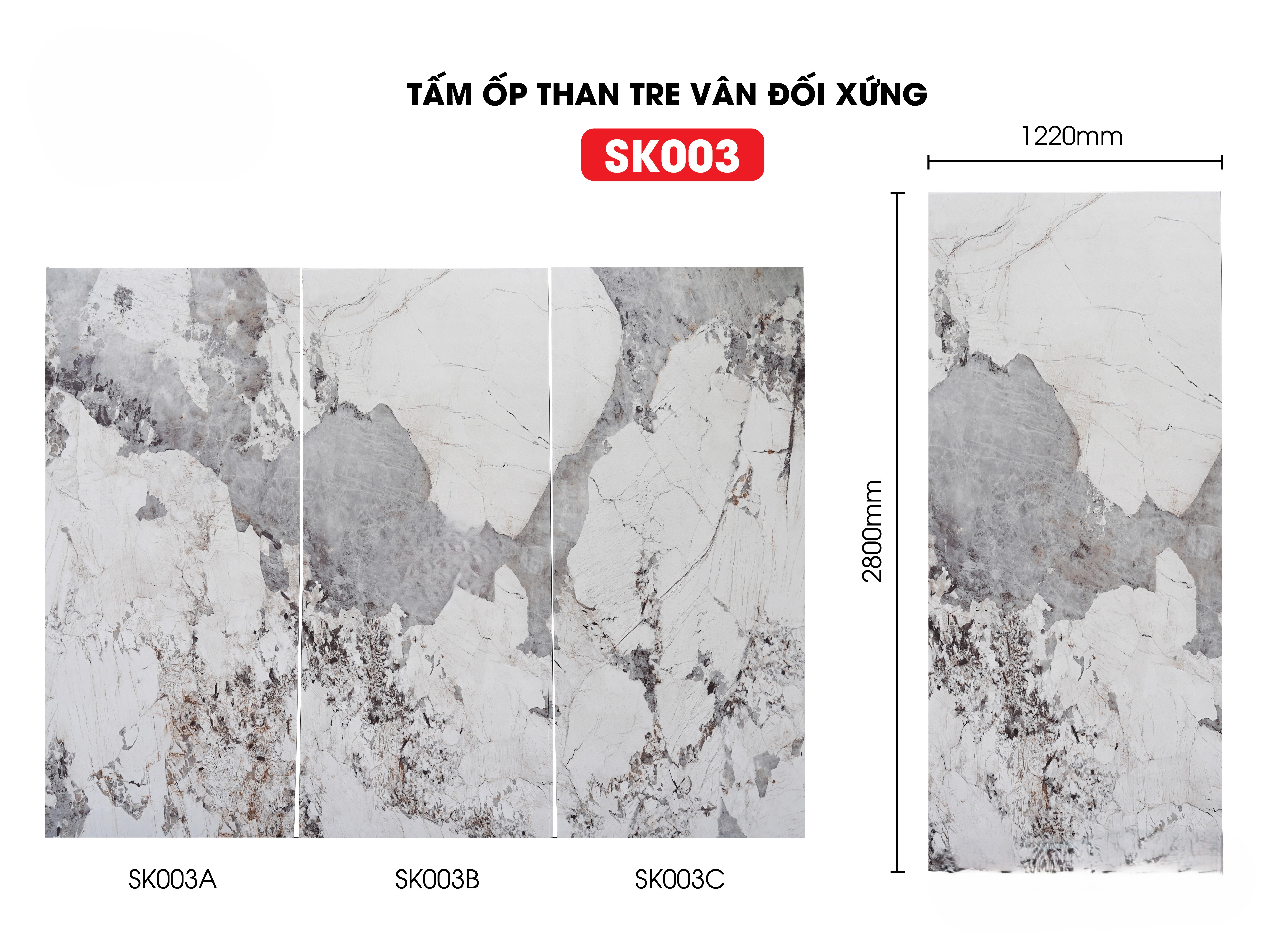 Tấm ốp sợi than tre SK ĐỐI XỨNGTẠI HCM