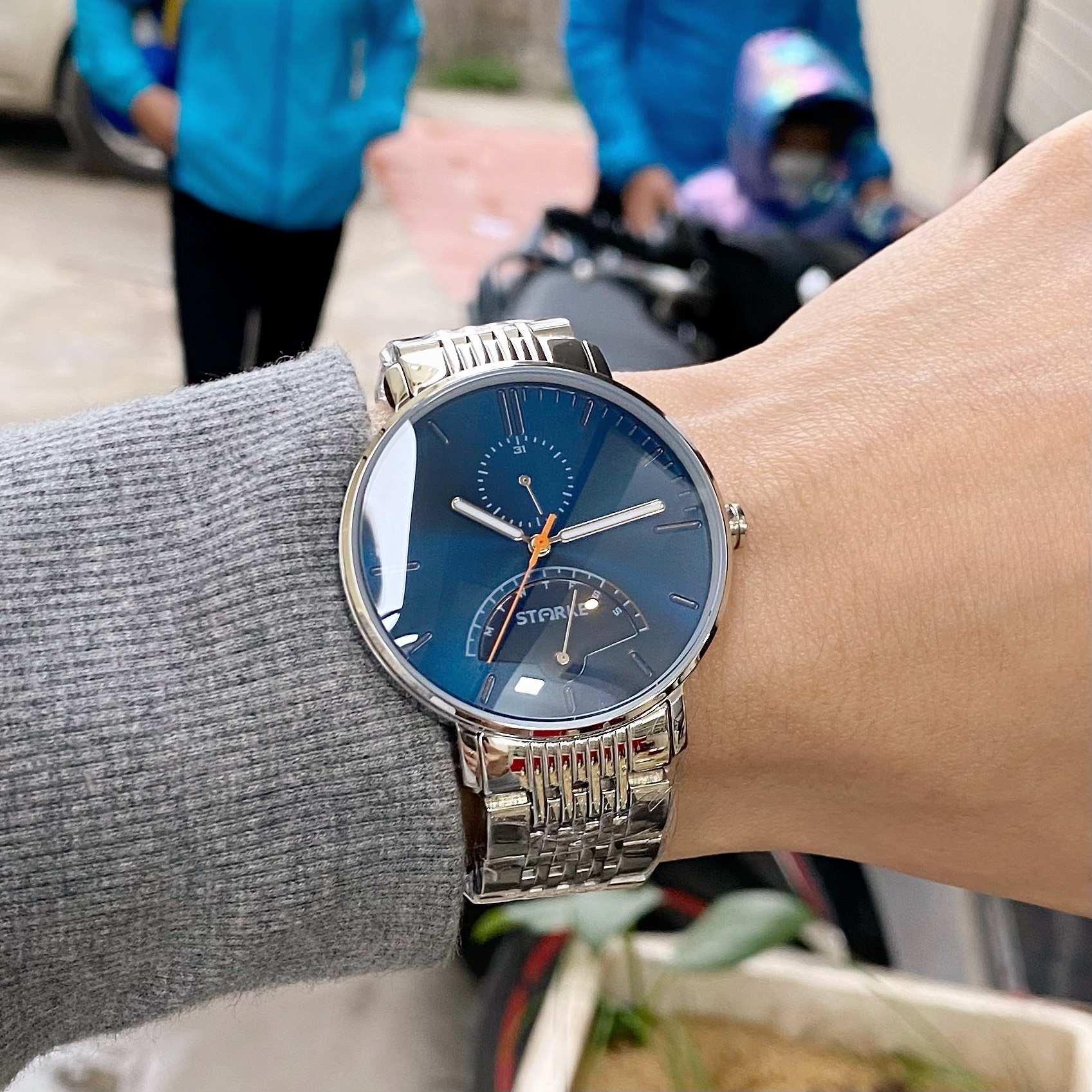 ĐỒNG HỒ STARKE SK125AM NAM DÂY THÉP