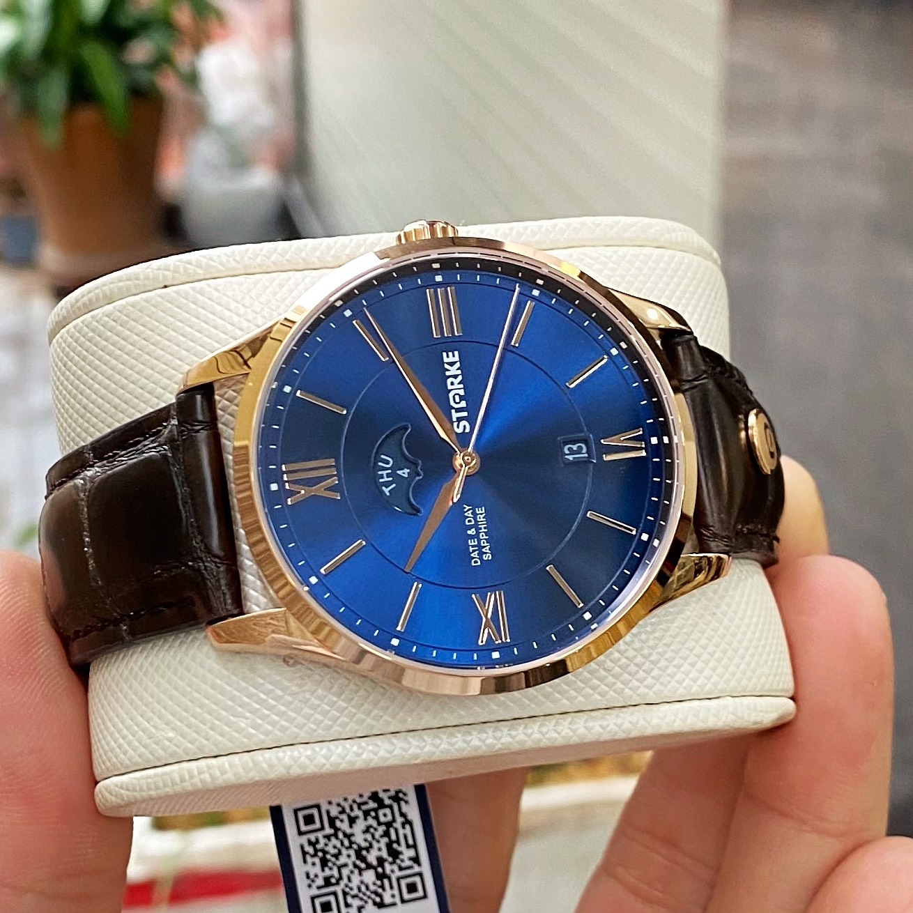 ĐỒNG HỒ STARKE SK131PM NAM DÂY DA