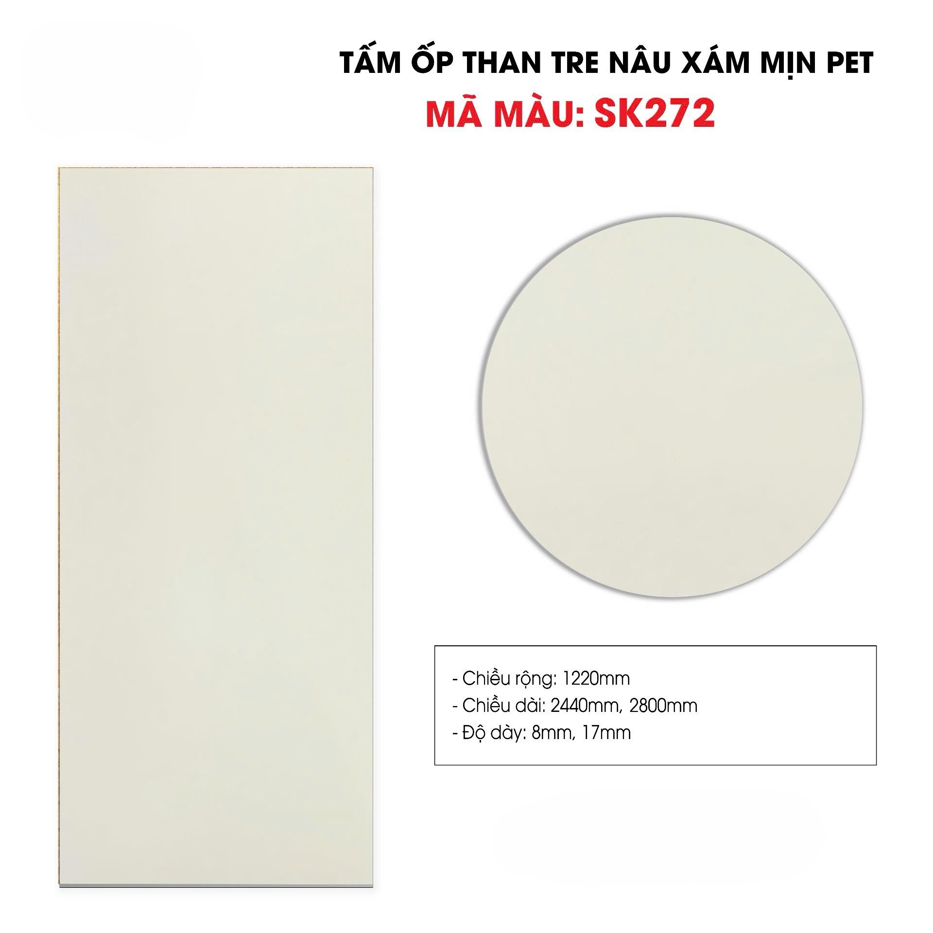 Tấm ốp sợi than tre SK PHỦ PET cao cấp 8mm - 17mm ( dùng làm nội thất) TẠI HCM