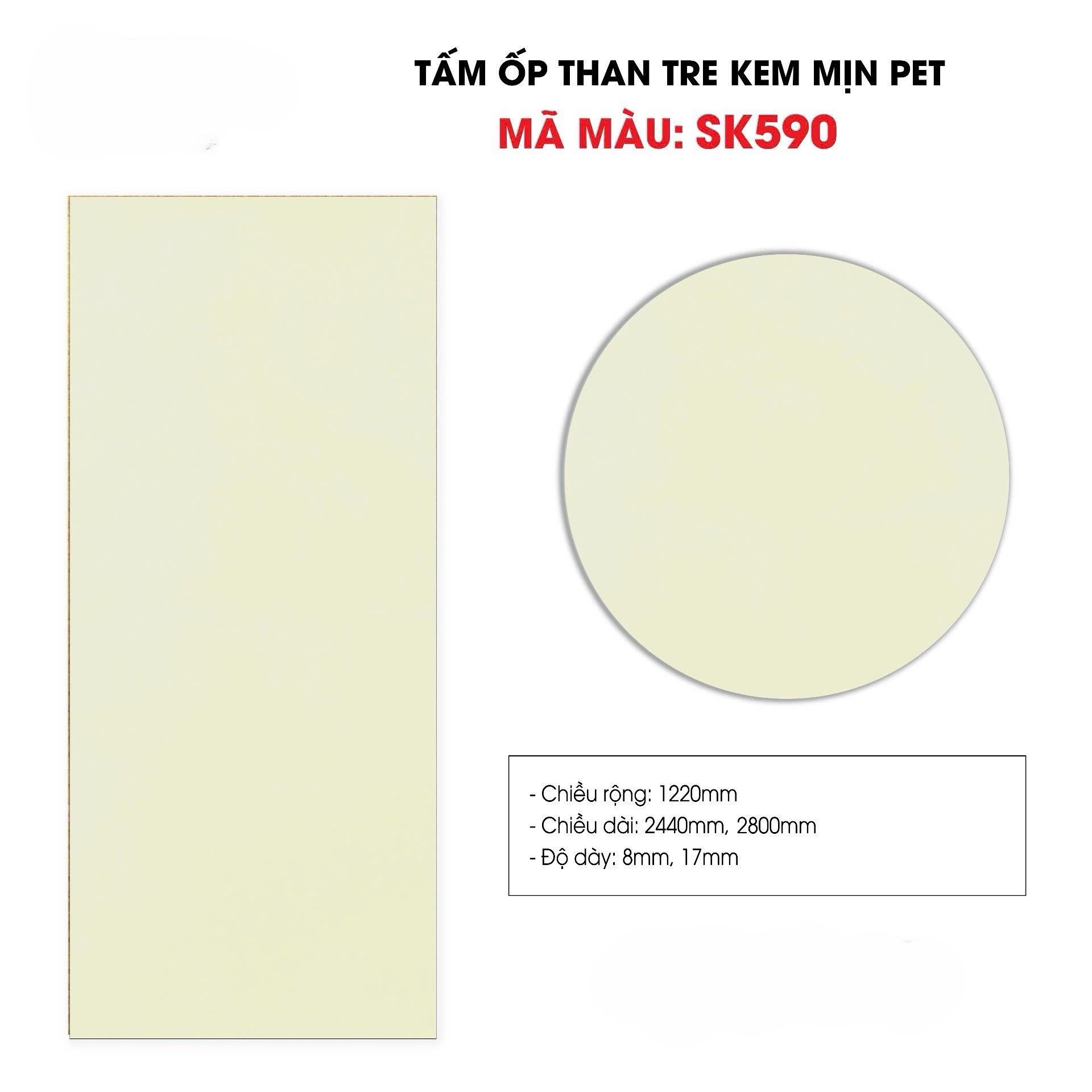 Tấm ốp sợi than tre SK PHỦ PET cao cấp 8mm - 17mm ( dùng làm nội thất) TẠI HCM