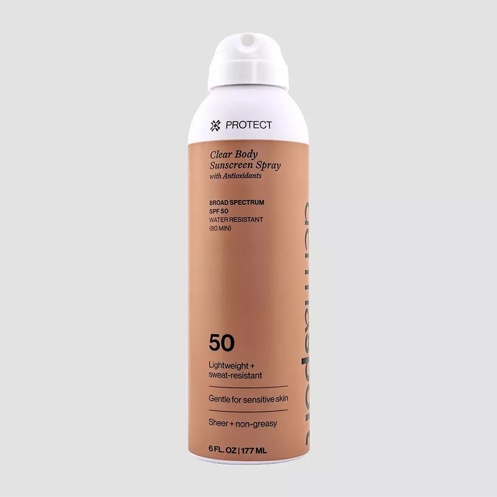 XỊT CHỐNG NẮNG THỂ THAO DERMASPORT SPF 50 CLEAR BODY SUNSCREEN SPRAY