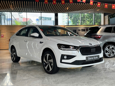 Skoda slavia 2025 tháng 11 giảm thuế trước bạ 100%