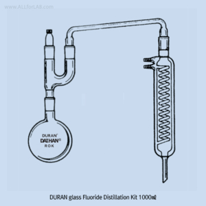 SL.App2040 Scilab DURAN glass Fluoride Distillation Kit - Bộ chưng cất Flo 1000ml