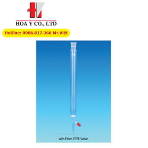 SL.Col2047 Scilab Cột sắc ký thủy tinh có lớp lọc 280ml Duran