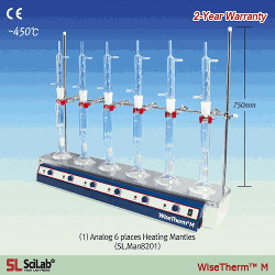 SL.Ext2005 Bộ chiết soxhlet 6 vị trí Scilab