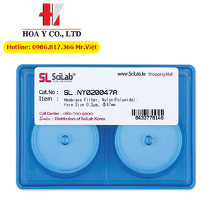 SL.MCE02047A Scilab | Màng lọc nylon (Polymide) 0.2um 47mm, 100/pk