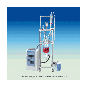 SL.Rea2484 Scilab Hệ thống phản ứng 3 lít, bình 2 lớp, chân không có khuấy, REA-S3