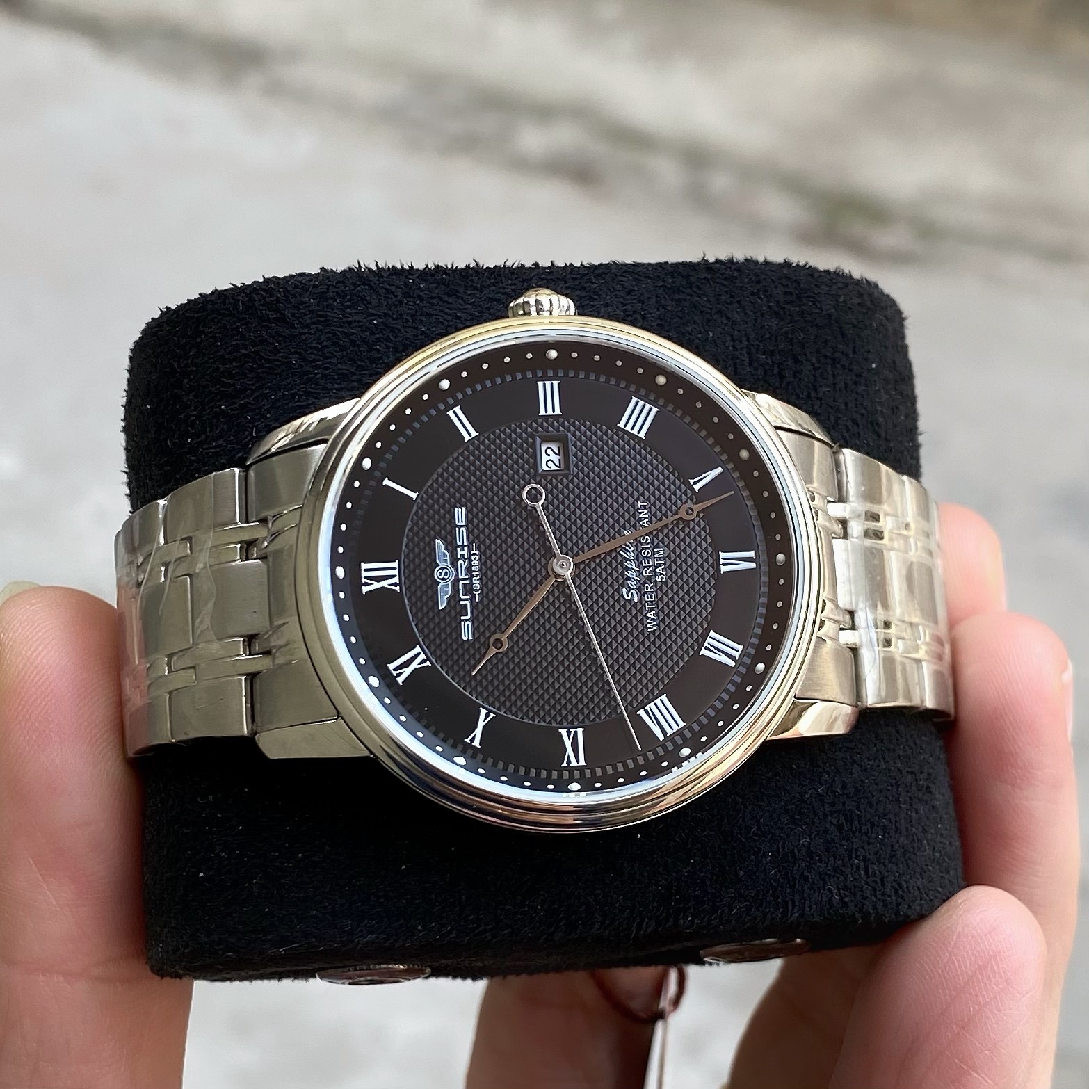 ĐỒNG HỒ ĐÔI SUNRISE SG8761.1101 và SL8761.1101