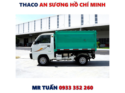 XE TẢI TOWNER 800A CHỞ RÁC TẢI 620 KG MỚI NHẤT
