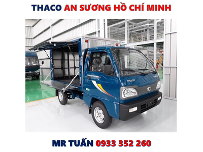 XE TẢI TOWNER 800A THÙNG BÁN HÀNG LƯU ĐỘNG TẢI 770 KG MỚI NHẤT