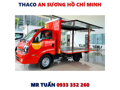 XE TẢI KIA K200 EURO 5 THÙNG CÁNH DƠI MỚI NHẤT