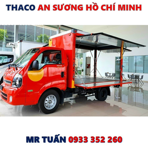 XE TẢI KIA K200 EURO 5 THÙNG CÁNH DƠI MỚI NHẤT