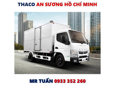 XE TẢI FUSO CANTER TF7.5 THÙNG KÍN Tải 3,5 TẤN MỚI NHẤT