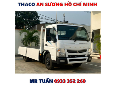 GIÁ XE TẢI 1,9 TẤN NHẬT BẢN MITSUBISHI FUSO CANTER TF4.9 THÙNG LỬNG MỚI NHẤT