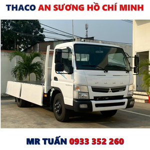 GIÁ XE TẢI 1,9 TẤN NHẬT BẢN MITSUBISHI FUSO CANTER TF4.9 THÙNG LỬNG MỚI NHẤT