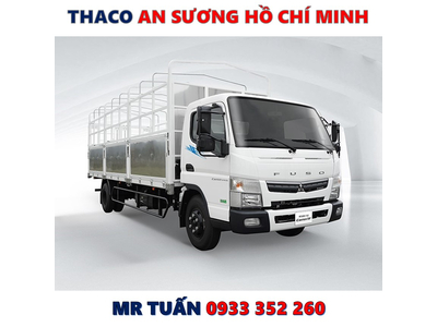 XE TẢI FUSO CANTER TF8.5L THÙNG BẠT TẢI 4,6 TẤN MỚI NHẤT