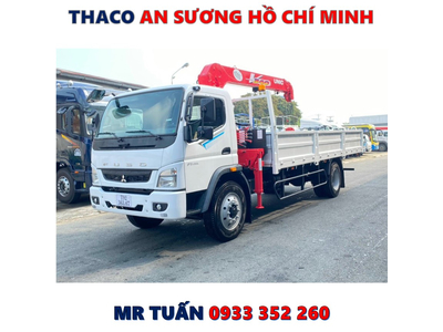 XE TẢI FUSO FI 170L TẢI CẨU UNIC URV344K MỚI NHẤT