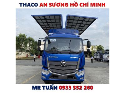 XE TẢI FOTON AUMAN C160 THÙNG CÁNH DƠI TẢI 9,1 TẤN