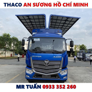 XE TẢI FOTON AUMAN C160 THÙNG CÁNH DƠI TẢI 9,1 TẤN