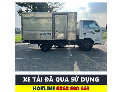 XE TẢI CŨ KIA K165 THÙNG KÍN ĐỜI 2016 GIÁ TỐT