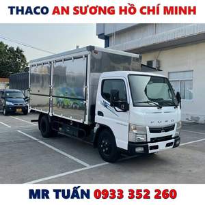 XE TẢI FUSO CANTER TF4.9 THÙNG CÁNH DƠI TẢI 1,7 TẤN MỚI NHẤT