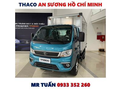 XE TẢI TF 2800 THÙNG KÍN TẢI TRỌNG 1,99 TẤN MỚI NHẤT