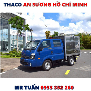 GIÁ XE TẢI KIA K200SD CABIN ĐÔI 1 CẦU (6 người) MỚI NHẤT