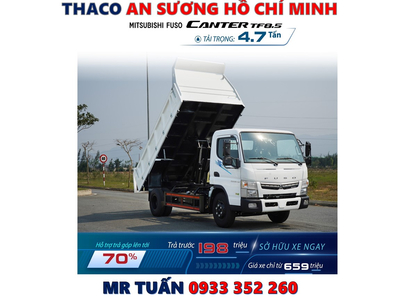 XE BEN FUSO CANTER TF8.5 TẢI 4,6 TẤN MỚI NHẤT
