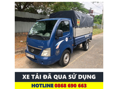 XE TẢI CŨ TATA 2016 THÙNG MUI BẠT GIÁ CỰC TỐT