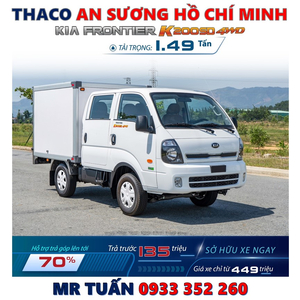 GIÁ XE TẢI KIA K200SD-4WD MỚI NHẤT