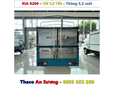 XE TẢI KIA K200 1,9 TẤN MUI BẠT