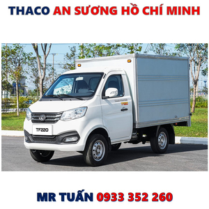 XE TẢI TF220 THÙNG MUI BẠT TẢI 990KG MỚI NHẤT