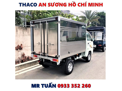 XE TẢI TOWNER 800A THÙNG KÍN TẢI 850 KG MỚI NHẤT