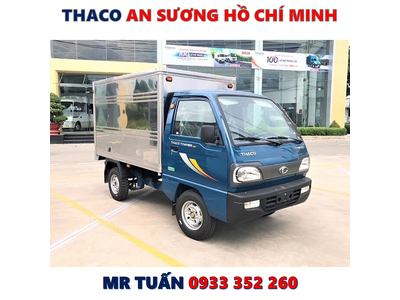 XE TẢI TOWNER 800A THÙNG KÍN TẢI 850 KG MỚI NHẤT