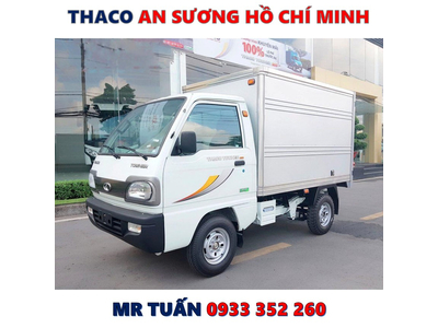 XE TẢI TOWNER 800A THÙNG KÍN TẢI 850 KG MỚI NHẤT