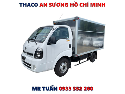 XE TẢI KIA K250 THÙNG KÍN TẢI TRỌNG 2,49 TẤN MỚI NHẤT